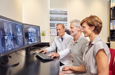 Befundbesprechung mit dem Radiologen