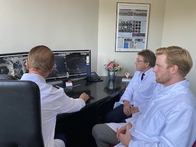 KI-gestützte Auswertung der MRT-Bilder