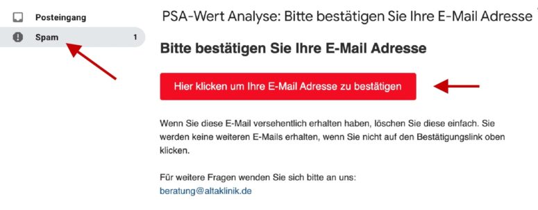 PSA Analyse SPAM