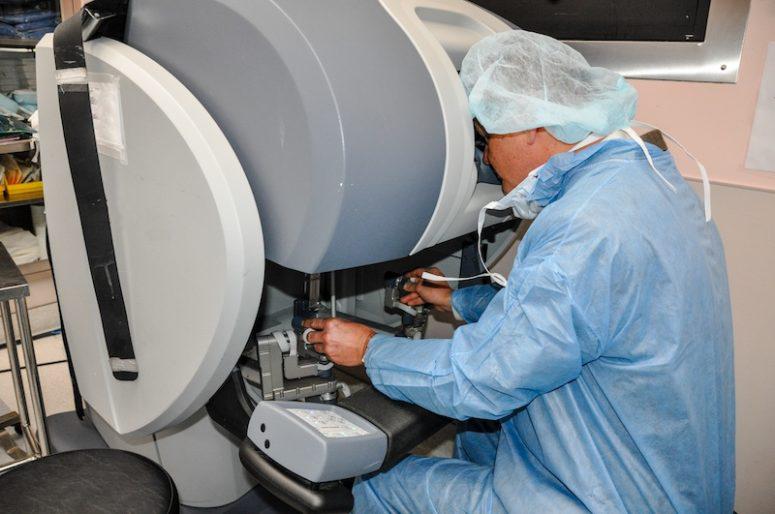 Prostata Op mit dem DaVinci Roboter